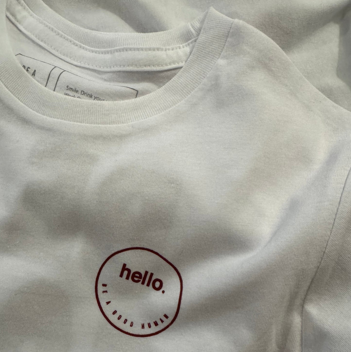 Playera Be a Good Human para Niños
